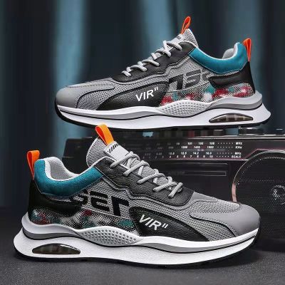 Men Running Shoes Mesh Breathable Casual Walking Shoes 2023 Male Fashion Lightweight Sport Lace-Up Sneakers Zapatillas homme