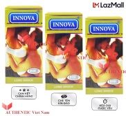 Bộ 3 Hộp Bao cao su Innova Vàng 12 bao