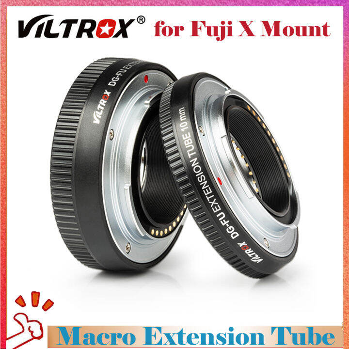 VILTROX DGFU Fuji AF Macro Extension Tube Auto Focus Adapter Mount for
