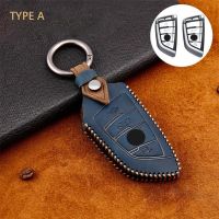 Leather Handmade Car Key Cover key Case For BMW X1 X5 F22 F20 F26 F48 F10 F07 F30 F18 X3 X4 F25 F15 F32 F16 F34 G20 G30