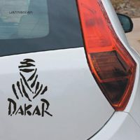 WM สติกเกอร์ติดรถยนต์ ลายตัวอักษร DAKAR สำหรับติดตกแต่งรถยนต์