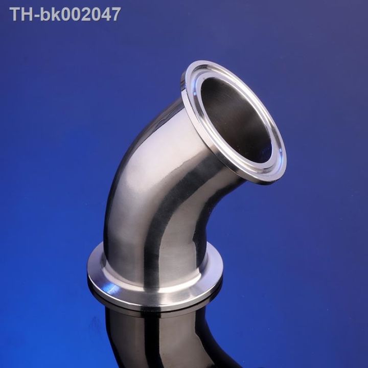 freeshipping-32mm-o-d-1-5-tri-clamp-304-stainless-steel-sanitary-ferrule-45-degree-elbow-pipe-fitting-for-homebrew