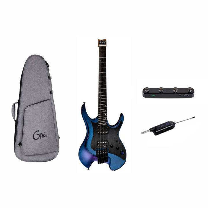 GTRS W900 Headless Smart Electric Guitar Bluetooth Connection Multi