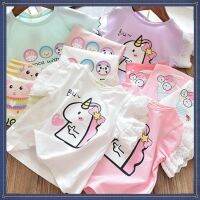 Limited Time Lower Brake Children Childrens Clothing Boys Girls Pure Cotton Loose Short-Sleeved Tops Infant Cute Clothes Short T-Shirts Korean