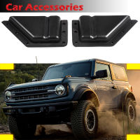 สัมผัสรถด้านหน้าประตูแผงเก็บกระเป๋าใส่ด้านข้างกล่อง Fit สำหรับ Ford Bronco 2021 2022 24ประตูรถอุปกรณ์เสริม