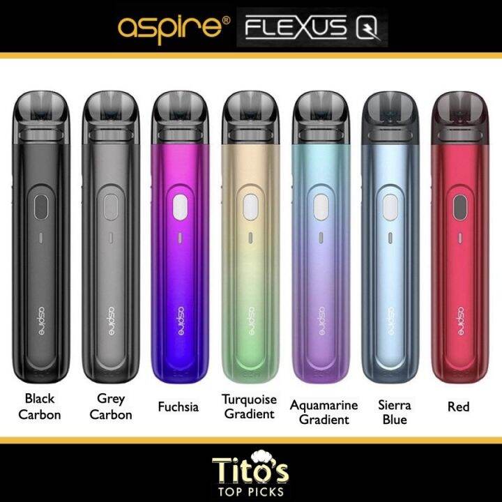 [Official Seller] Aspire Flexus Q Pod USB C Fast-Charging by Titos Top ...