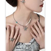 [COD] Drop Necklace Womens New Chinese Design Clavicle Chain Luxury