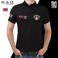 PL A-13 เสื้อโปโลสารวัตรทหารเรือ เสื้อโปโล เสื้อผ้าผู้ชาย POLO