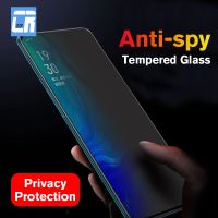 [ข้อเสนอพิเศษ] Romwe 30D Anti Spy กระจกนิรภัยสำหรับ OPPO Reno 2Z 6Z 4 SE F7 R17 F11 Pro ป้องกันหน้าจอความเป็นส่วนตัวสำหรับ Realme X7 7 Pro ป้องกันฟิล์ม