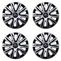 Wheel Cover ฝาครอบกระทะล้อ ขอบ R 15 นิ้ว ลาย มีดุม TOYOTA ดุมดำเงิน wc83 (1 ชุด มี 4 ฝา) แข็งแรง ติดตั้งง่าย **จัดส่งเร้ว บริการประทับใจ**"