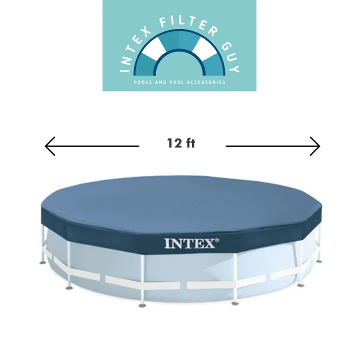 Intex Pool Cover for Round Metal Frame Pool 12 ft x 10 in Lazada PH