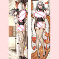 Azur Lane HMS charybdis dakimakara สาวเซ็กซี่ร่างกายหมอนกรณี otaku ตกแต่งเตียง waifu กอดเบาะ Cove peachskin ปลอกหมอน