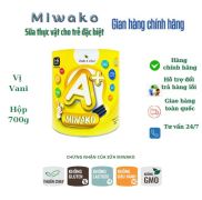 Sữa công thức thực vật hữu cơ Miwako A+ Vị Vani, Hộp 700g