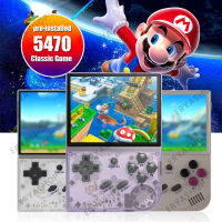 Abaaba RG35XX Linux System Retro Handheld Game Console 3.5 นิ้ว IPS หน้าจอ Cortex-A9 พกพาวิดีโอพกพาวิดีโอ 8000+ เกมของขวัญเด็กชาย