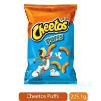 Premium snack Enjoy eating Cheetos Puffs 255.1 g. ข้าวโพดอบกรอบรสเนยแข็ง (ตรา ชีโตส)  USA (1 Pack)