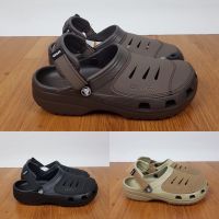 Sendal Men Yukon Suede Man Yukon Leather Croc Clogs Sendal Shoes Nurse Sandals