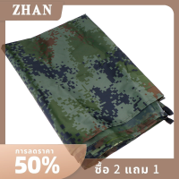 ZHAN กลางแจ้งผ้าใบตั้งแคมป์ Sun Shelter Waterproof Beach awning เต็นท์ร่มกันฝน