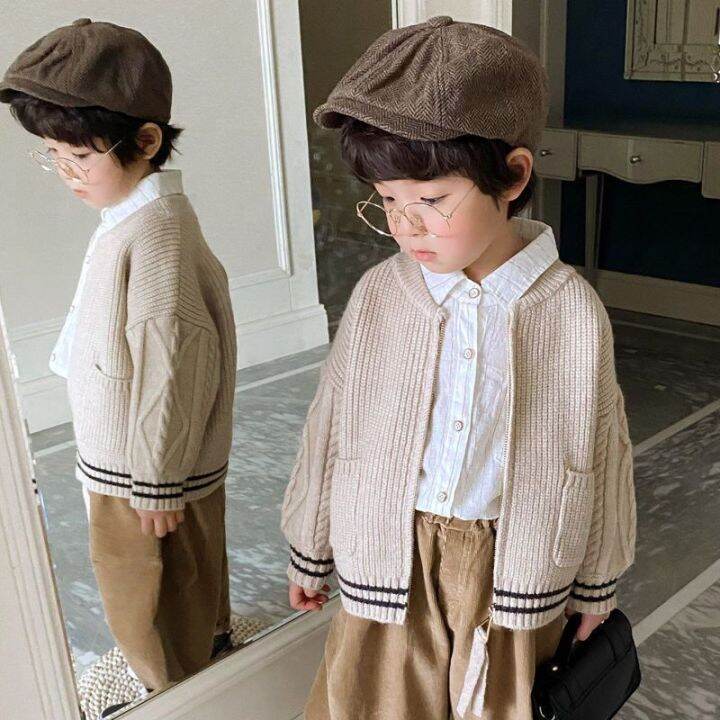 2023-childrens-knitted-cardigan-sweater-spring-and-autumn-knitted-cardigan-for-kids-boys-girls-outerwear-casual-coat