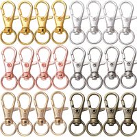 【CW】 10Pcs/Lot Swivel Clasp Hooks Keychain Split for Dog Chains Jewelry Making Findings