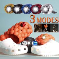 【CW】 Headlights for Shoes IPX5 Lights Alloy Metal Decoration Accessories Croc