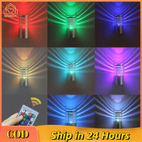 ไฟไฟพร้อมรีโมทคอนโทลติดผนัง3W Rgb Led สำหรับ Hiasan Kamar ห้องนอนและห้องนั่งเล่น