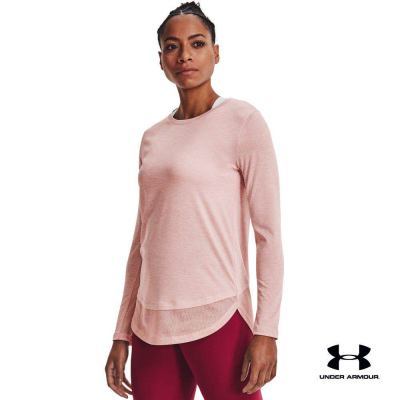 Under Armour UA Womens Tech™ Vent Long Sleeve อันเดอร์ อาร์เมอร์ เสื้อออกกำลังกาย สำหรับเพศหญิง