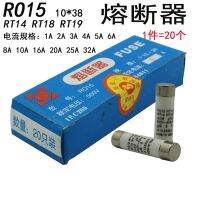 20Pcs 10x38 Fast Blow Ceramic Fuse 10x38mm Fuse 380V 500V 0.5A 1A 2A 3A 4A 5A 6A 8A 10A 16A 20A 25A 32A 40A RO15 RT18 RT14