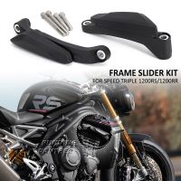 NEW Motorcycle Engine Guard Frame Slider Anti Drop Falling Crash Protection Cover Kit For Speed Triple 1200 RS RR 1200RS 1200RR Covers