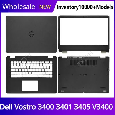 New Original For Dell Vostro 3400 3401 3405 V3400 Laptop LCD back cover Front Bezel Hinges Palmrest Bottom Case A B C D Shell