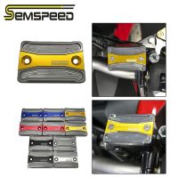 SEMSPEED Pair For ADV 150 ADV150 2019 2020 CNC adv150 Front Left Right Brake Clutch Pump Fluid Reservoir Fuel Oil Cap Cups Cover