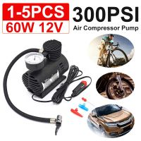 1-5PCS 300PSI Car Mini Air Compressor Pump Portable Universal Automobile Tire Tyre Inflator Pump For Bicycle Motorcycle