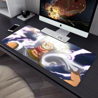 【jw】✵✵❄  Luffy form Large Office Computer Desk Table Laptop Cushion Non-slip Gamer Mousepad