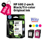 หมึกแท้  HP680,  แพ็คคู่   Black &amp; Tri-colorInk Cartridges #หมึกเครื่องปริ้น hp #หมึกปริ้น   #หมึกสี   #หมึกปริ้นเตอร์  #ตลับหมึก