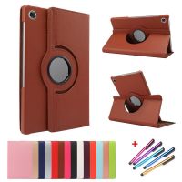 [ร้อน] สำหรับ Lenovo M10 FHD Plus เคส10 3นิ้ว Casing Tablet 360ฝาครอบสำหรับ Lenovo แท่นวางที่ทำจากหนังหมุนได้ Lenovo แท็บ M10บวก Tb เคส X606f X606x