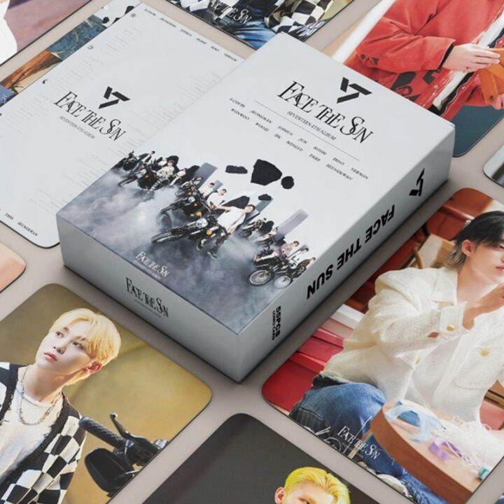 pea-การ์ดโลโม่-อัลบั้มรูปภาพ-kpop-seventeen-สําหรับแฟนคลับ-เก็บสะสม-ของขวัญ-55-ชิ้น-ต่อชุด