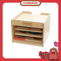 Masterkidz ชั้นเก็บของเล่น ชั้นเก็บของ Handy Learning Board Storage Rack 3 Piece