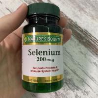 Natures Bounty, ซิลิเนี่ยม Selenium, 200 mcg, 100 Tablets