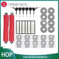 Roborock Q Revo หุ่นยนต์ A7400RR P10เครื่องดูดฝุ่นแปรงเสริมด้านข้างหลักตัวกรอง Hepa ผ้าถูพื้นถุงหูรูดอะไหล่สำรอง