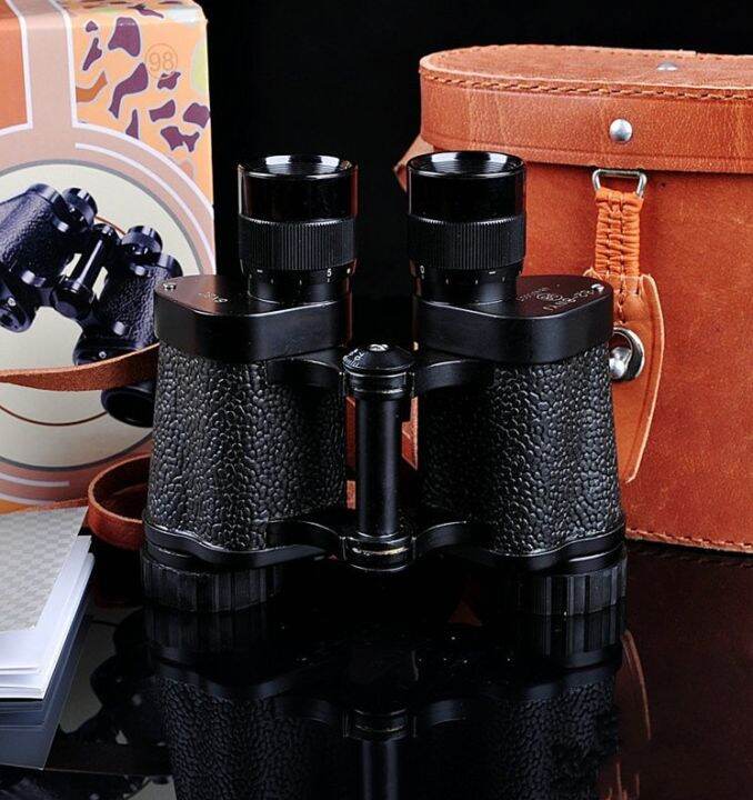 Binoculars 8x30 Telescope Rangefinder Distance Meter HD with Reticle