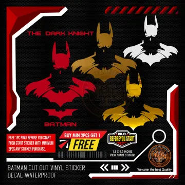 Batman Logo Dark Knight Superhero Car Truck Window Decal Sticker