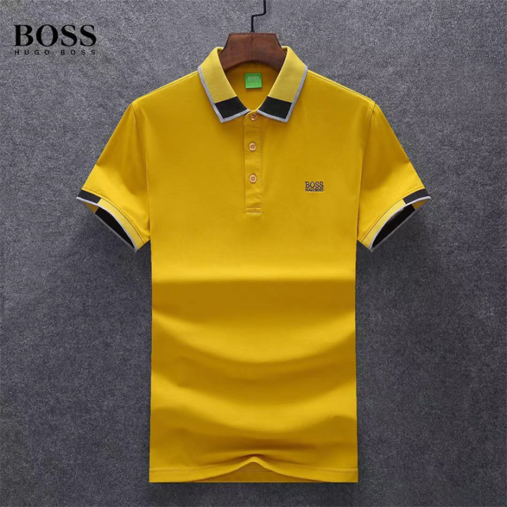 [Ready Stock] 100% Original NO.1Hugo Boss Mens Polo Shirts High Quality ...