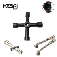 High Quality Multi-Functional Electric Control Cabinet Triangle Key Wrench Elevator Water Meter Valve Square Hole Electrical Trade Tools Testers