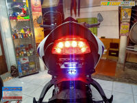 ท้ายสั้นแม่เหล็กพับได้ MAXTEC V.6 สำหรับติดตั้ง GSX S1000 GSX S750