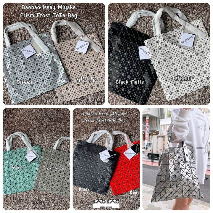 ของแท้-baobao-issey-miyake-prism-frost-tote-bag