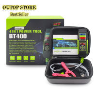 OUTOP Topdiag Bt400 12V/24V เครื่องมือวินิจฉัยระบบไฟฟ้าการตรวจจับแรงดันไฟฟ้ารูปคลื่นรั่วสำหรับเครื่องทดสอบแบตเตอรี่