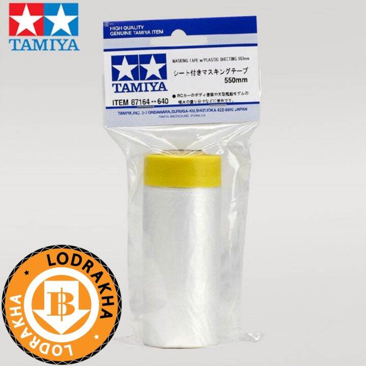 แผ่นพลาสติกบังพ้น TAMIYA 87164 Masking Tape/Plastic Sheeting 550mm