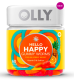 New! OLLY Hello Happy Gummy Worms for an upbeat mood 100% นำเข้าจากอเมริกา