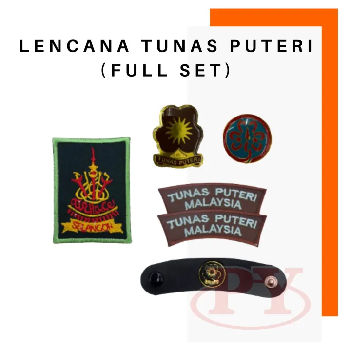 Lencana Tunas Puteri (Full Set) | Lazada