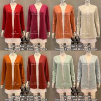 Casual cardigan cotton borong murah