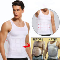 Shirt Mens Bodysuits Tee Top Gynecomastia Vest Men Compression Mens Shapewear Tummy Girdle Mens Tights